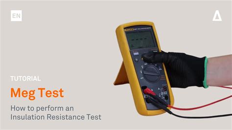 How to perform an Insulation Resistance Test (Meg Test).